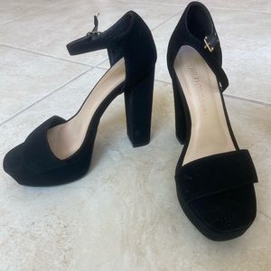Black heels